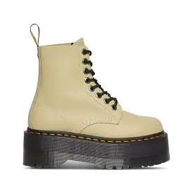 1460 Pascal Max 8 Eye Boot - Pale Olive Pisa