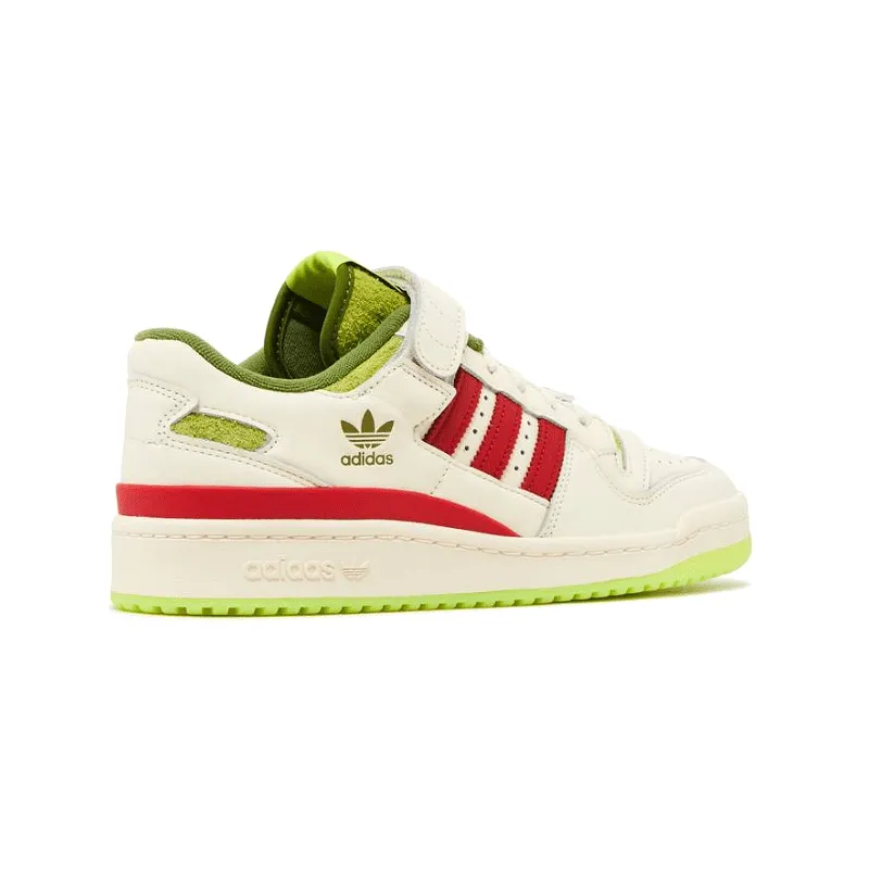 adidas Grinch X Forum Low 'Cream White' - Boy's Grade School