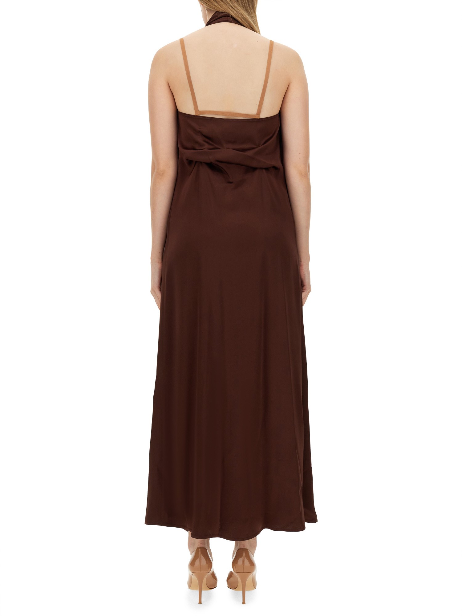 ALYSI    SILK CREPE DRESS