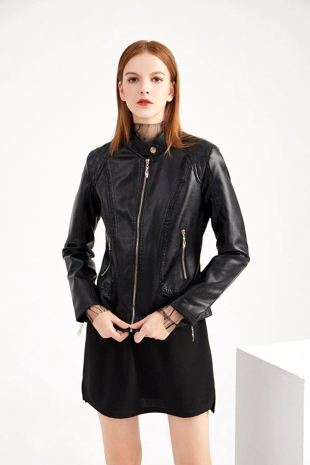 Biker Leather Jackets For Women