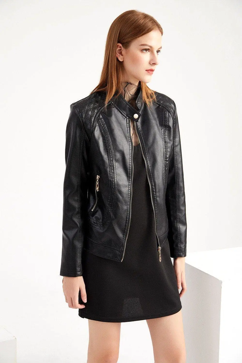 Biker Leather Jackets For Women