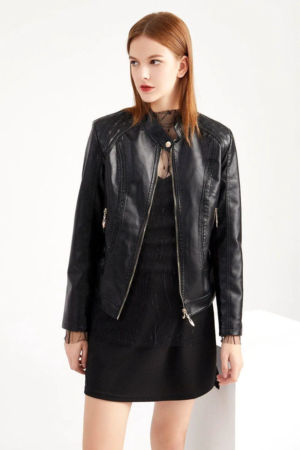 Biker Leather Jackets For Women