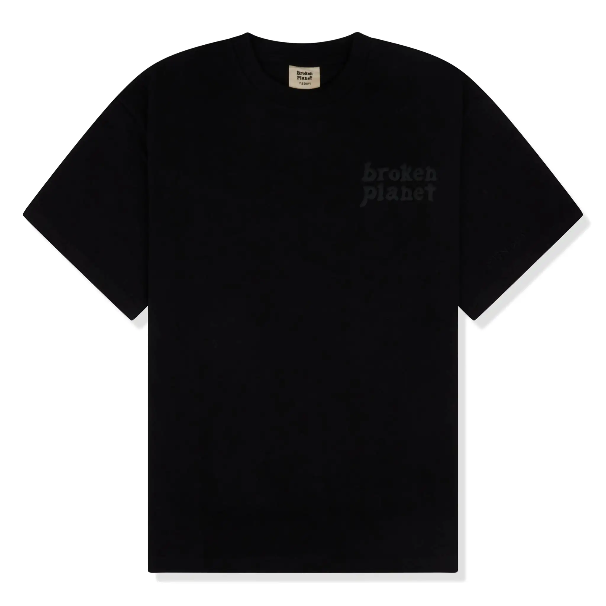 Broken Planet Basics Midnight Black T Shirt