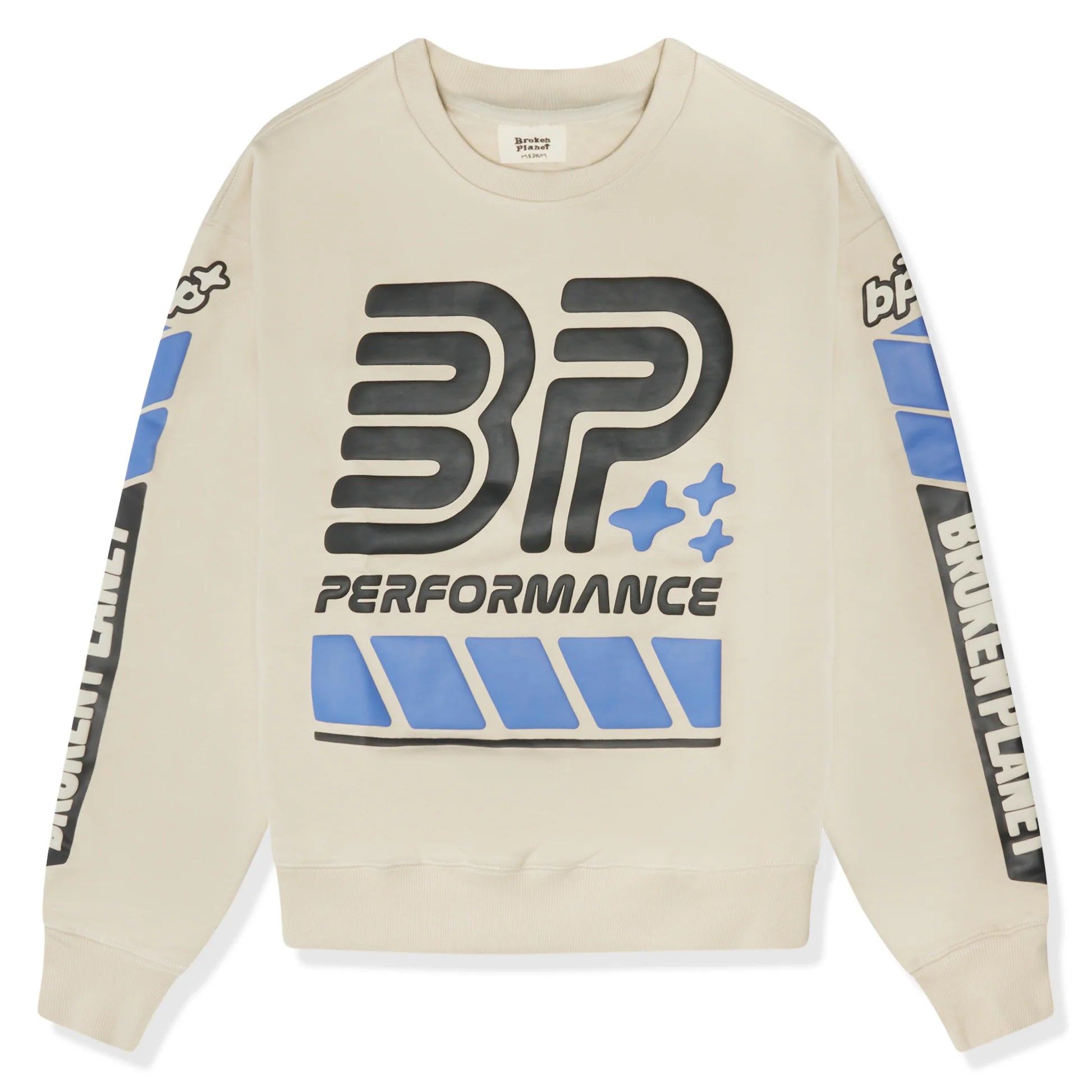 Broken Planet BP Performance Sweatshirt Bone White