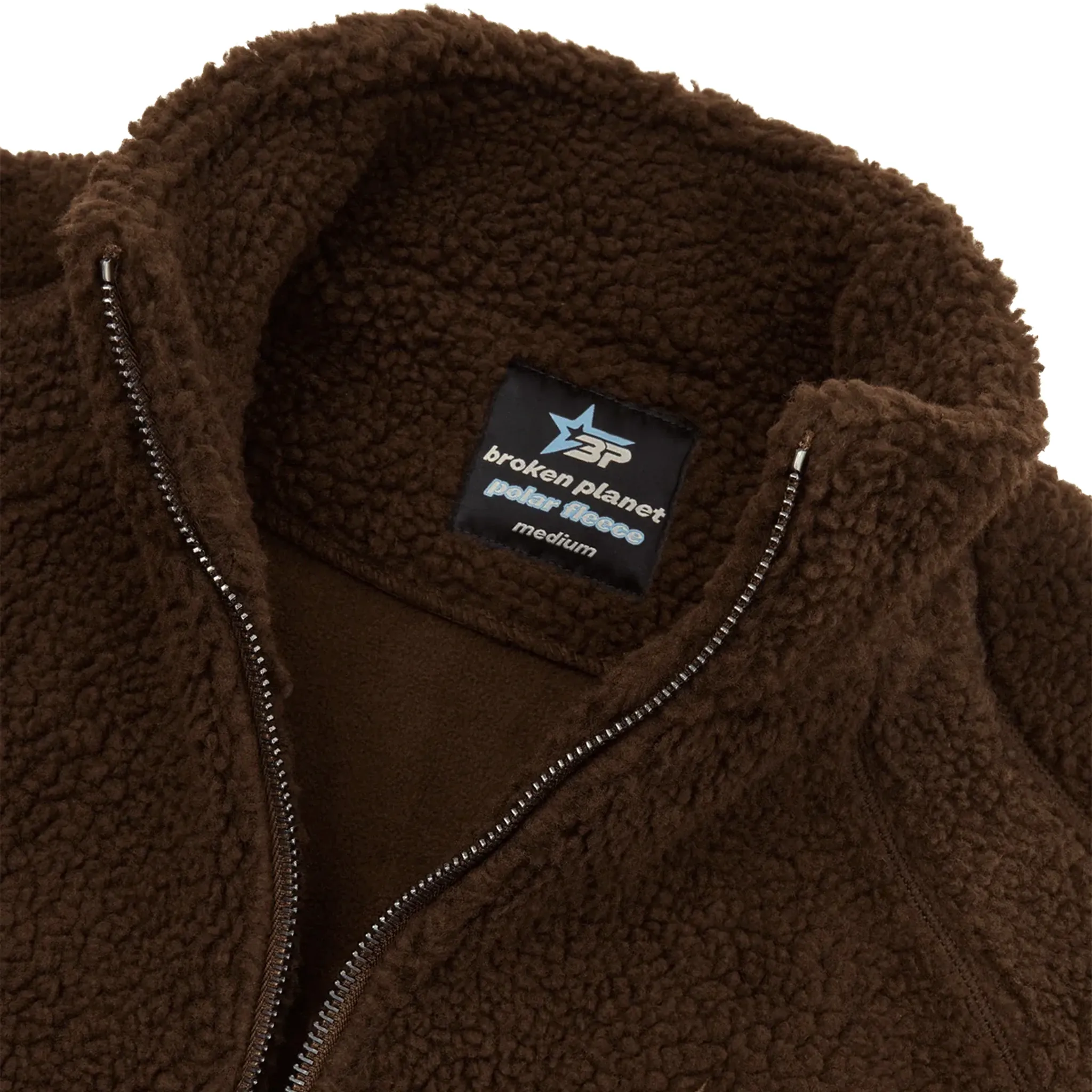 Broken Planet Mocha Polar Fleece