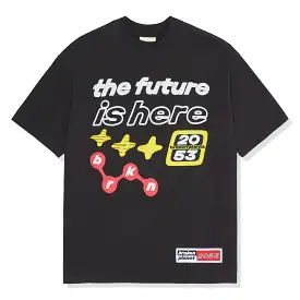 Broken Planet The Future is Here T Shirt Soot Black