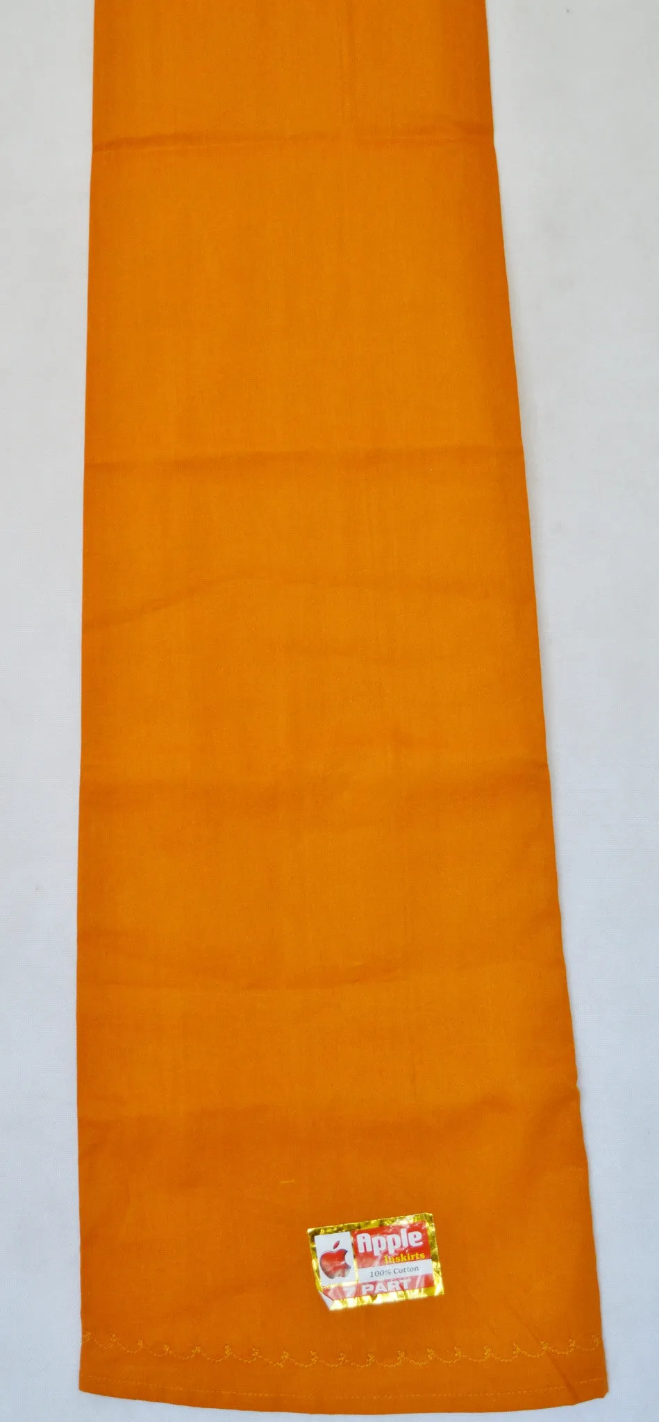 Chocolateorange Colour Cotton Petticoat / Skirt