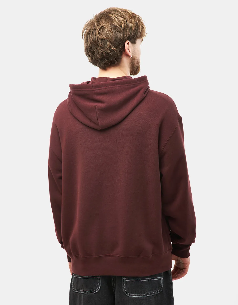 Converse Cons Premium Loose-Fit Pullover Hoodie - Bloodstone