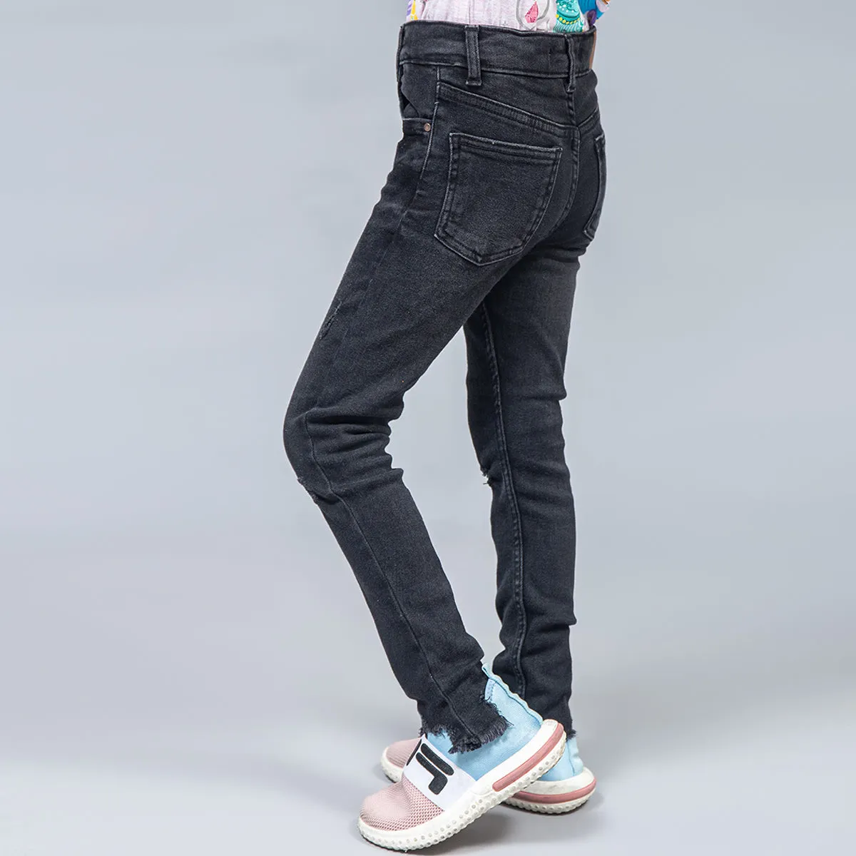 Damage Skinny Jeans