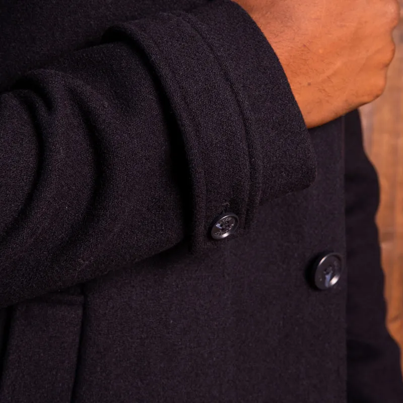 Delaire Wool Coat Midnight