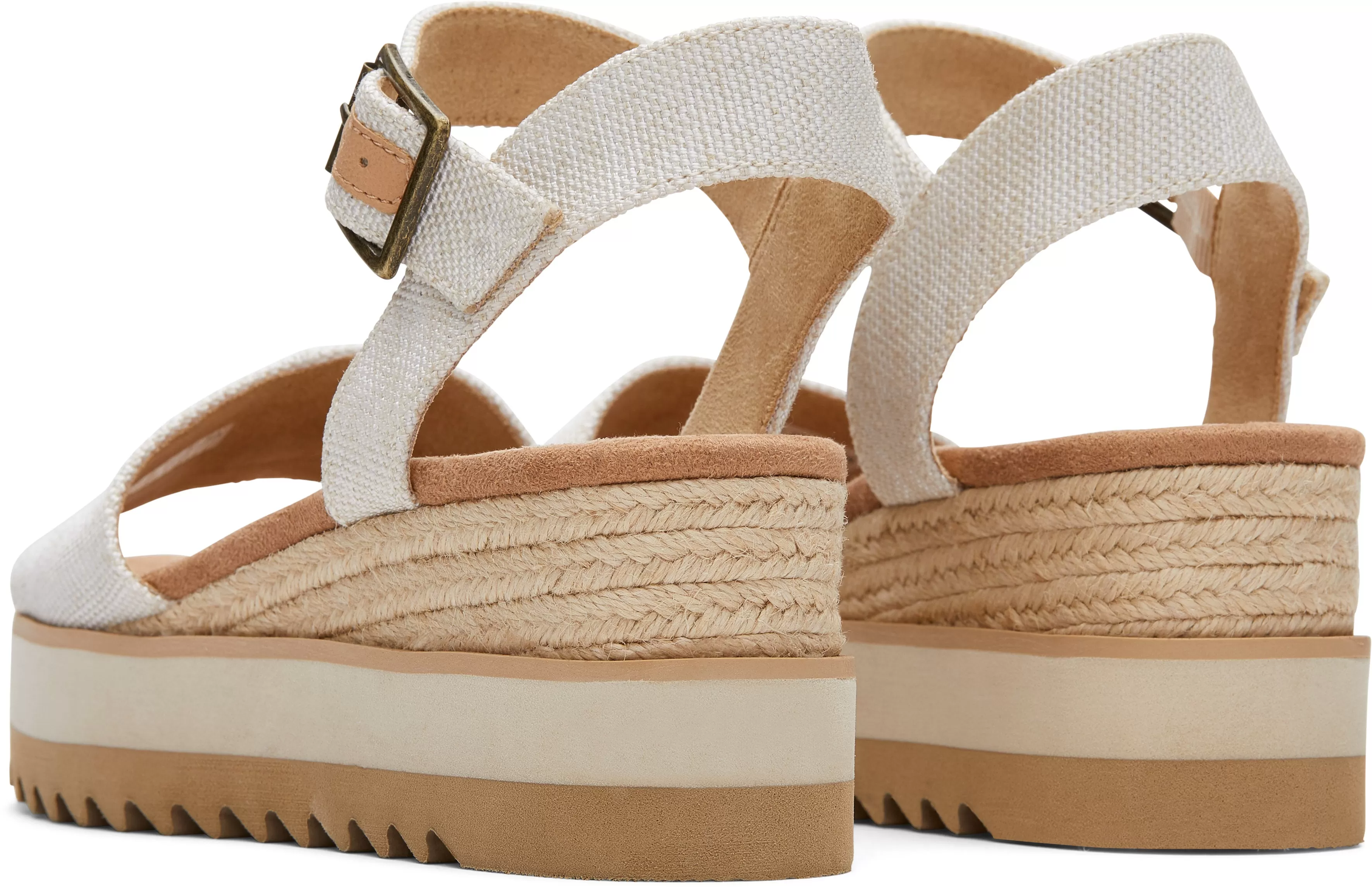 Diana Wedge Sandal - Natural Yarn Dye