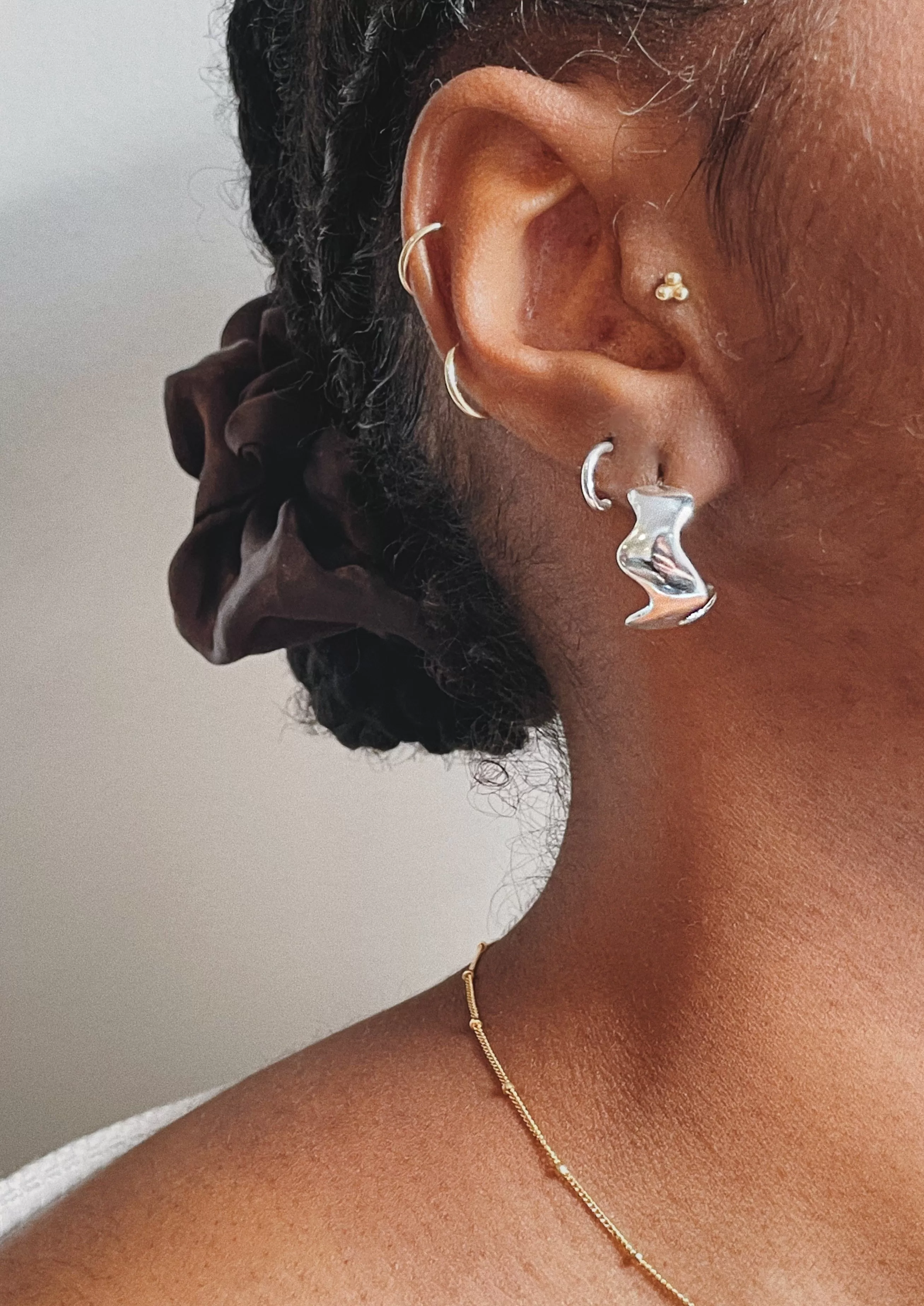 Ear Hugger Hoops