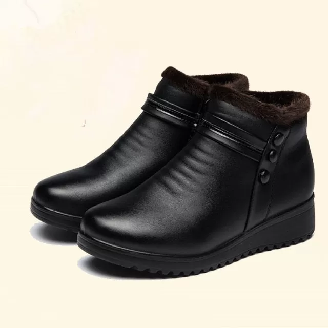 Fashion Winter Woman Shoes Big Size 35-41