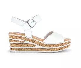 GABOR LEATHER WEDGE SANDAL 44.651.21