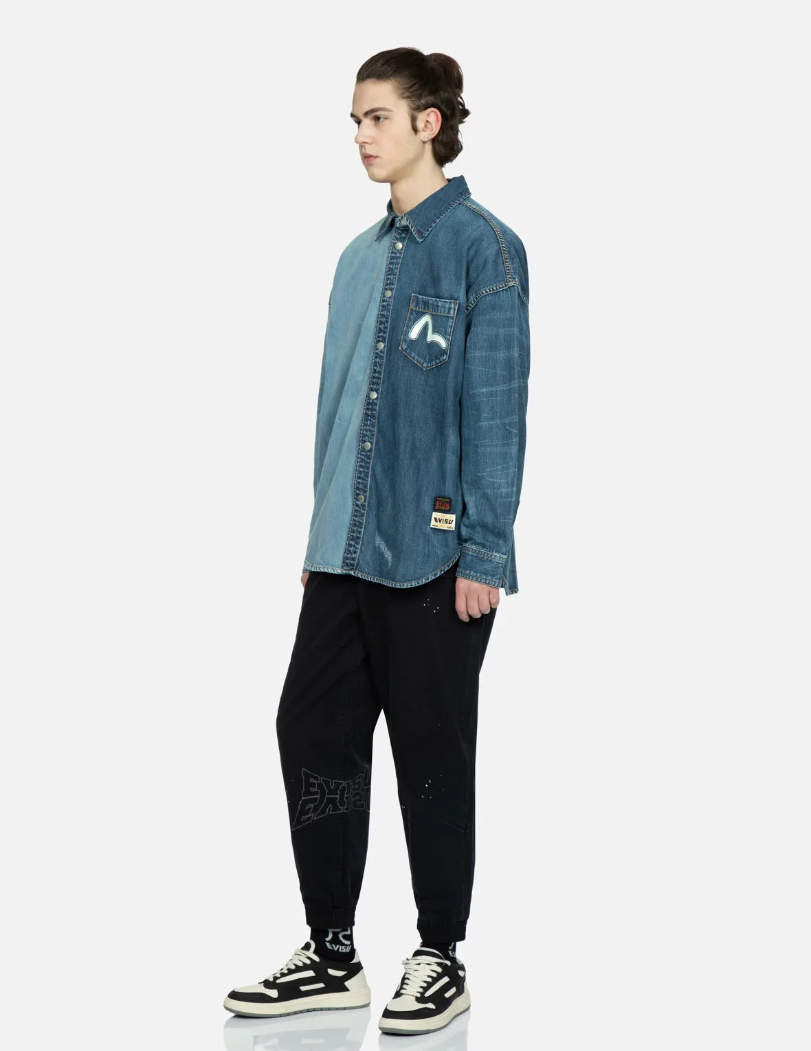 Godhead Appliqué Loose Fit Jogger Pants