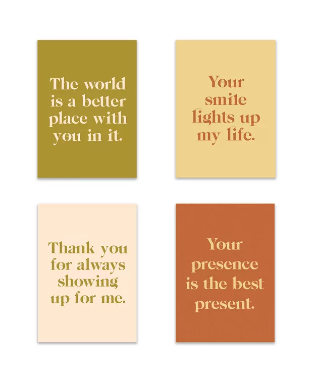 Gratitude Greeting Card Set