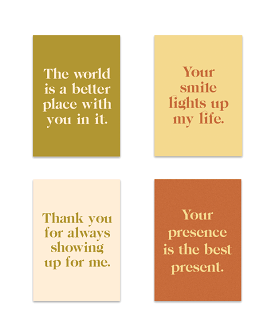 Gratitude Greeting Card Set