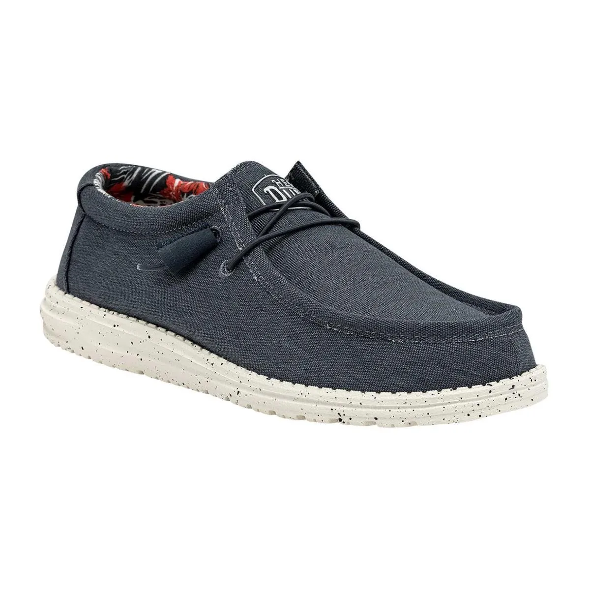 HEYDUDE Men Blue-suede Casual Sneakers