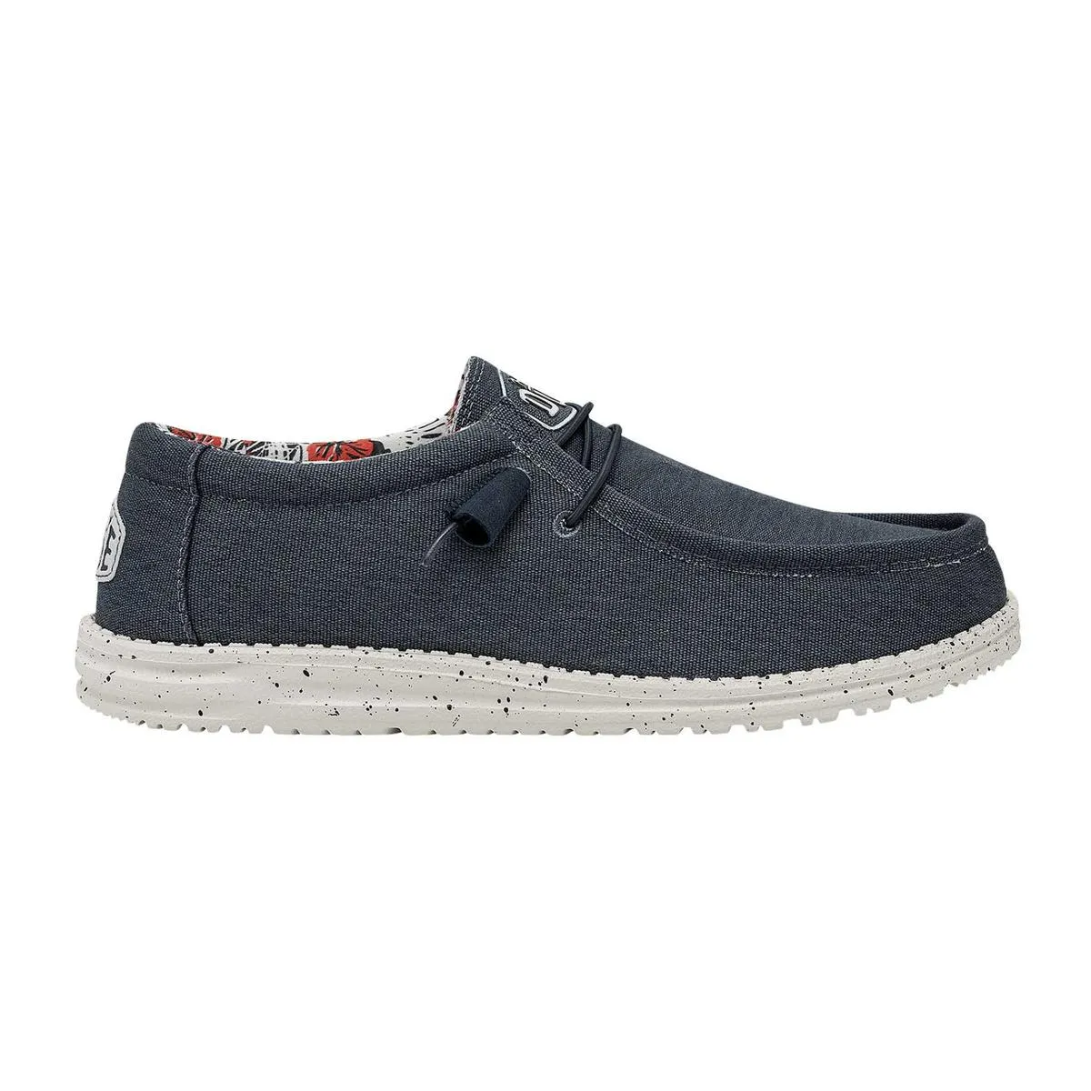 HEYDUDE Men Blue-suede Casual Sneakers