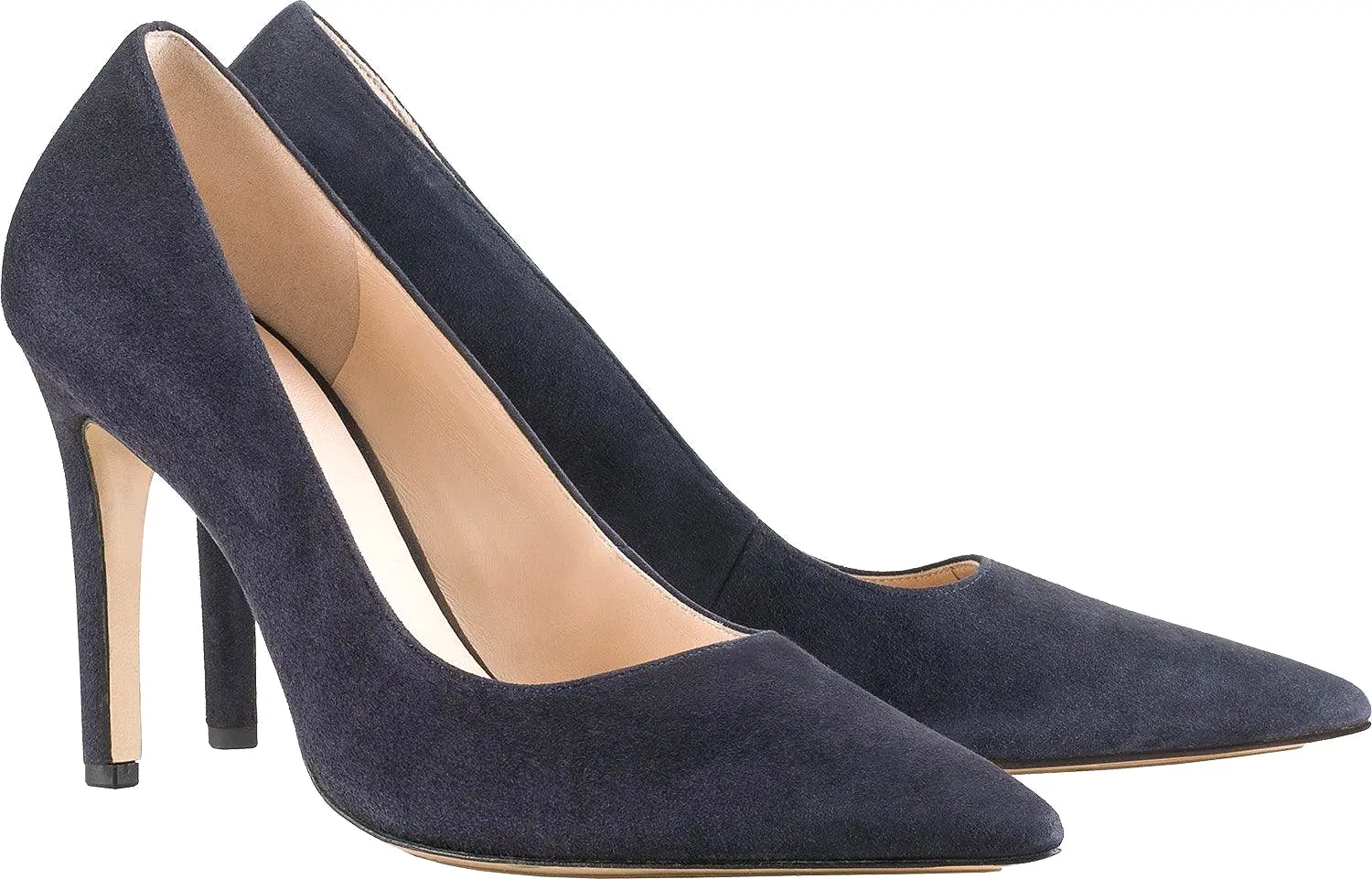 HOGL Navy Suede Stiletto Shoe Boulevard