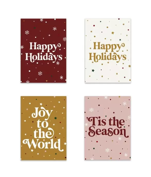 Holiday Message Card Set