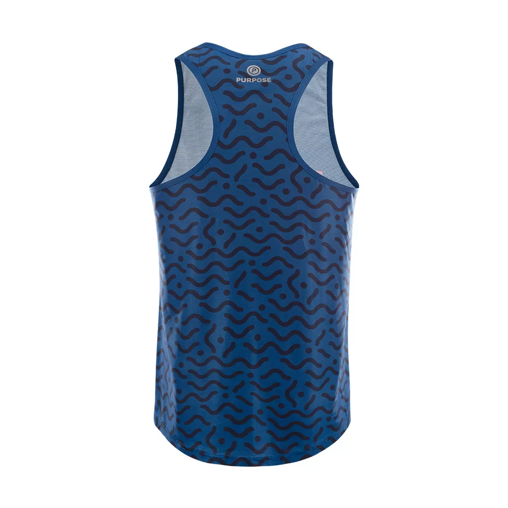 Hypermesh ELITE Running Singlet (Midnight Blue)