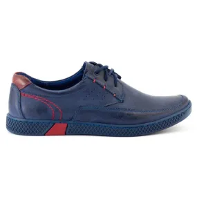 KOMODO Men's casual shoes 911 navy blue