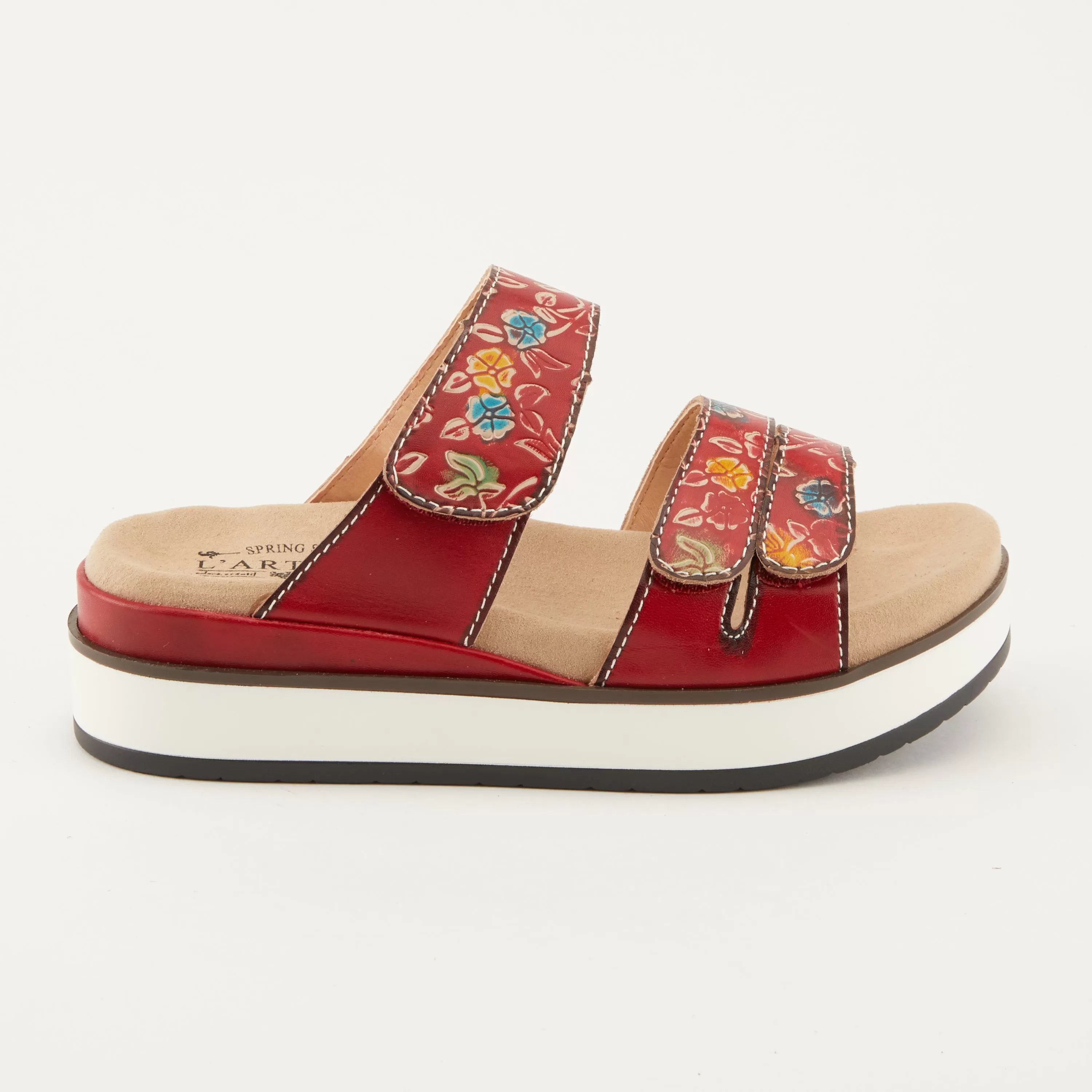 L'ARTISTE DEAREST SLIDE SANDALS