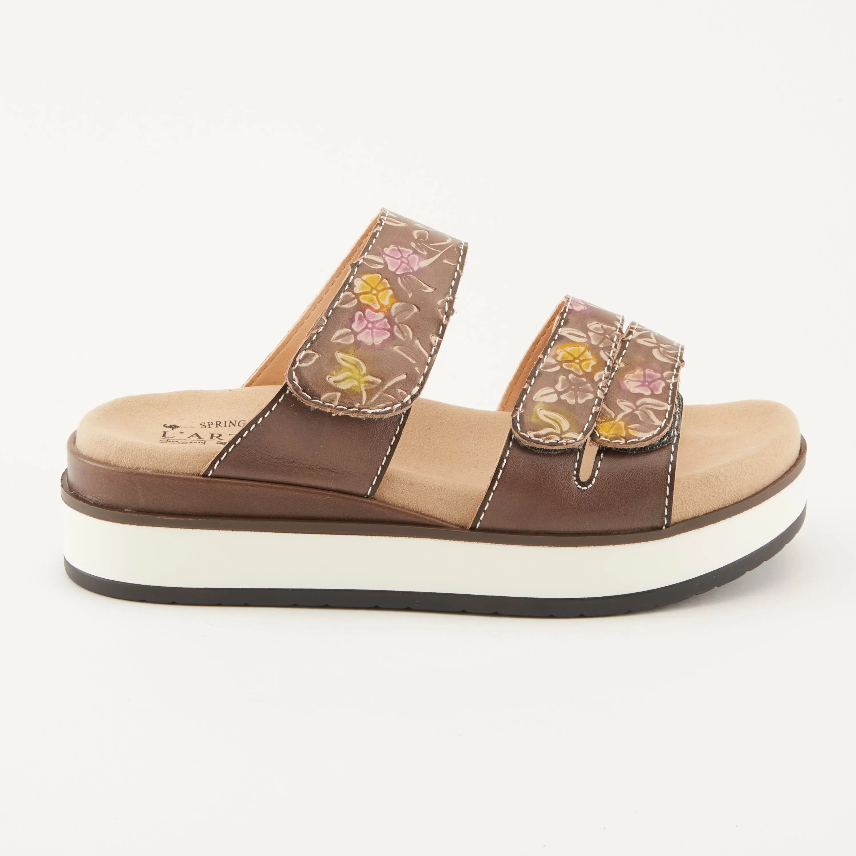 L'ARTISTE DEAREST SLIDE SANDALS