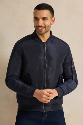 Men Navy Jacket