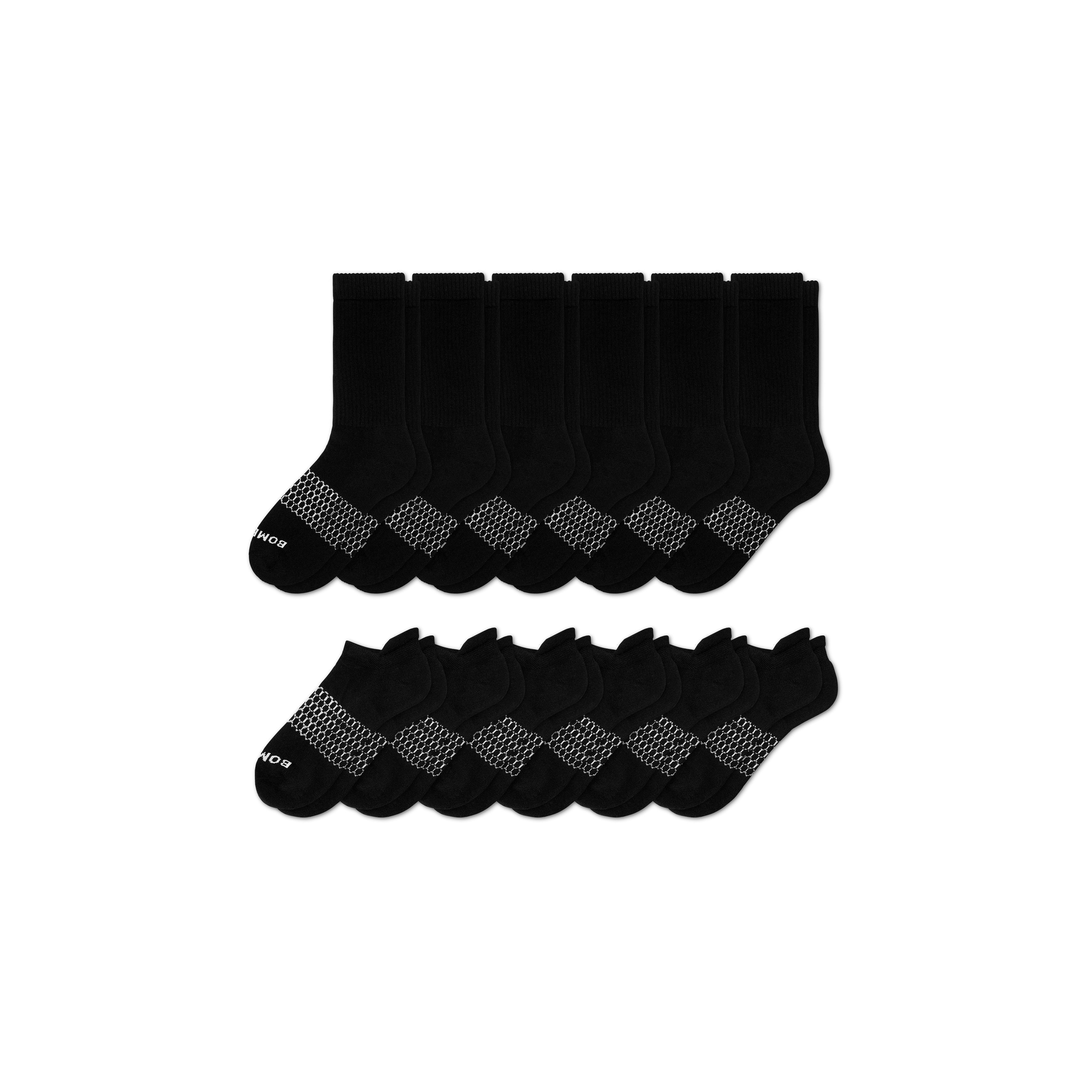 Men's Calf & Ankle Sock 12-Pack