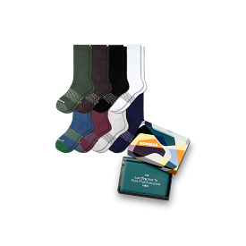 Men’s Calf Sock 8-Pack Gift Box