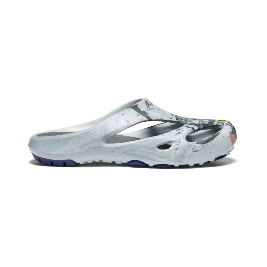 Men's Shanti Arts Clog x PG&AK  |  Silver Birch/Blue Depths