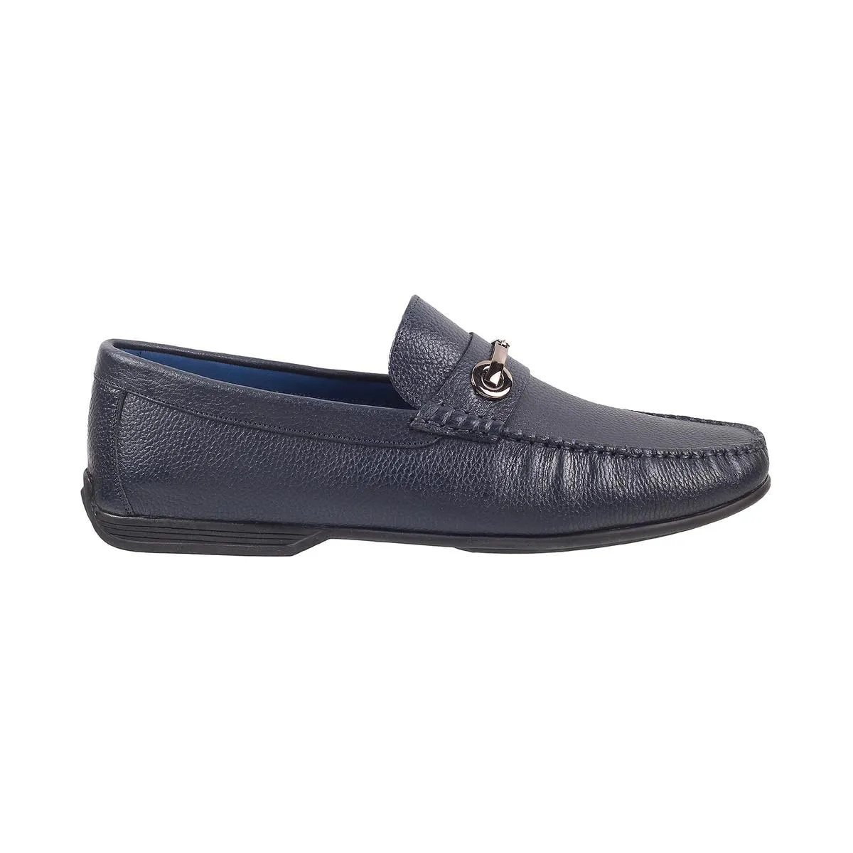 Metro Men Blue Casual Moccasin