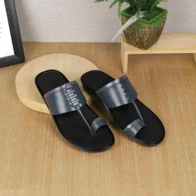 Metro Men Blue Casual Sandals