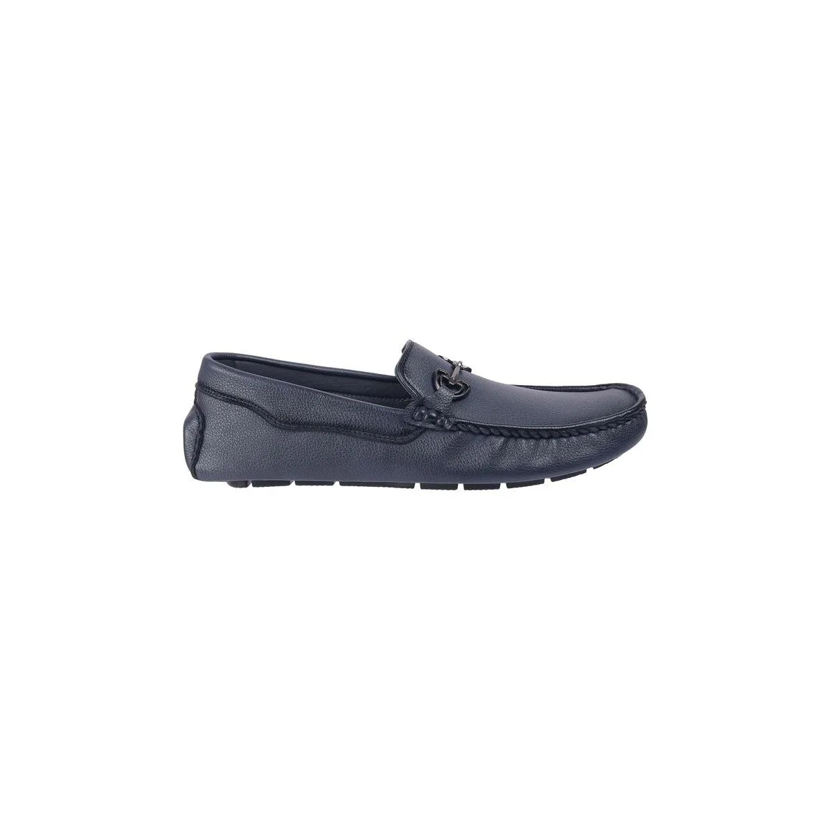 Metro Men Blue Casual Slip Ons