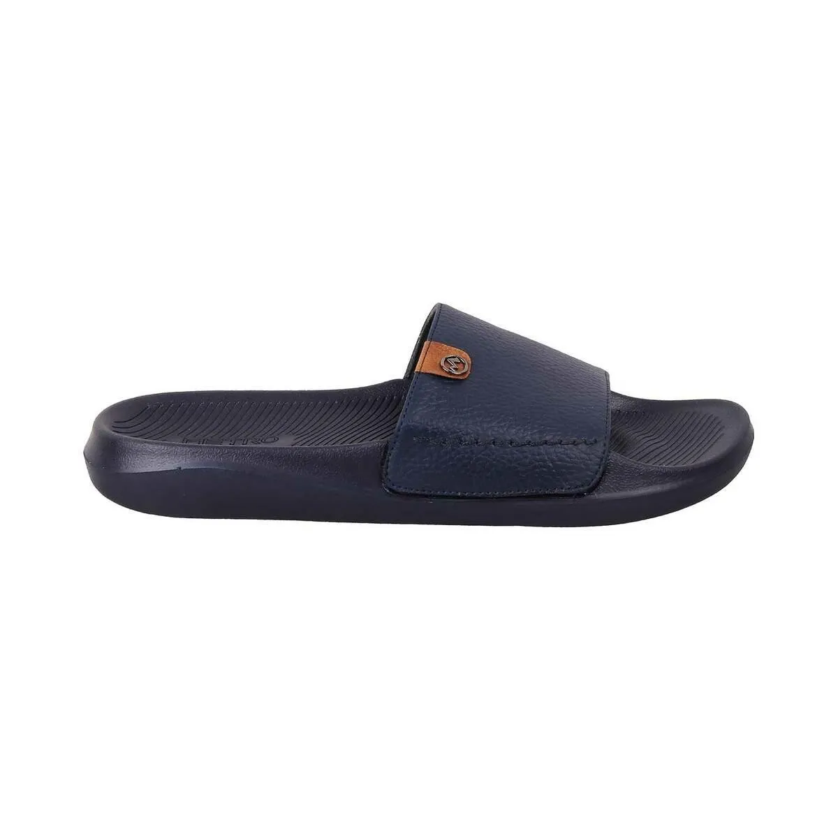 Metro Men Blue Casual Slippers