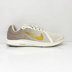 Nike Womens Downshifter 8 908994-012 White Running Shoes Sneakers Size 8.5