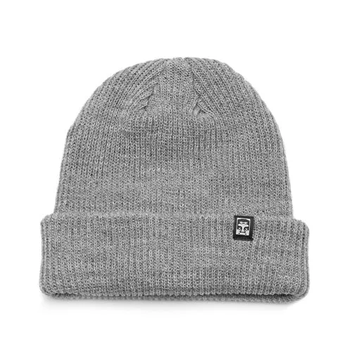 OBEY RUGER BEANIE // HEATHER GREY