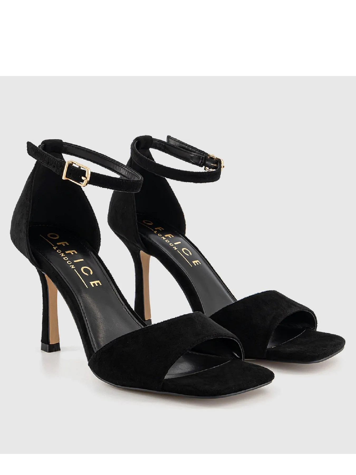 OFFICE Heidi Stiletto Heeled Sandal - Black