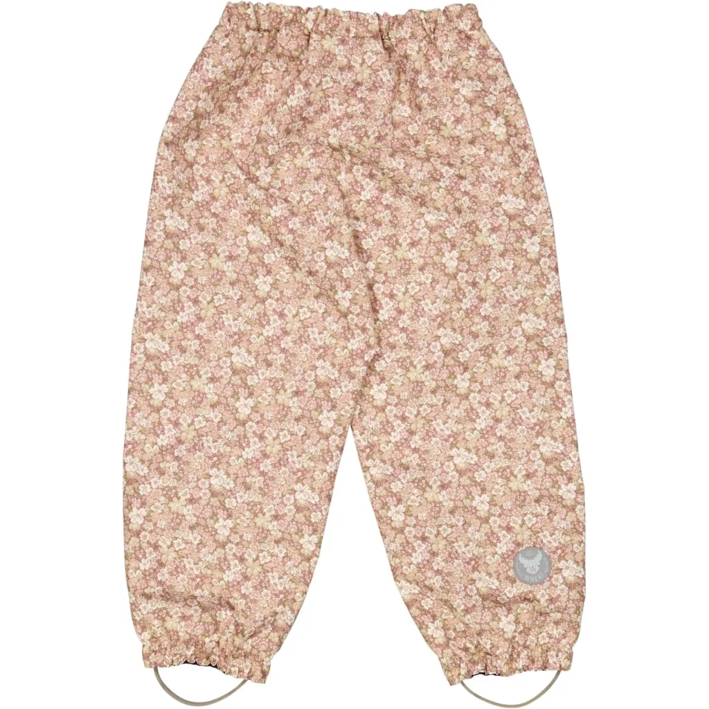 Outdoor Pants Robin Tech - rose flowers