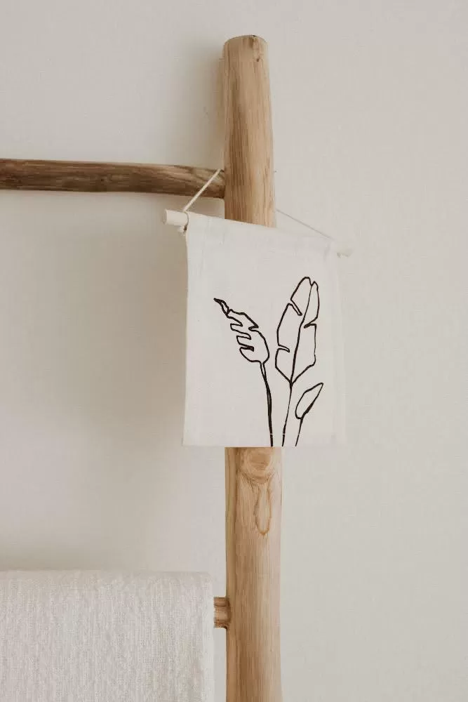 Palm Leaves Hang Sign