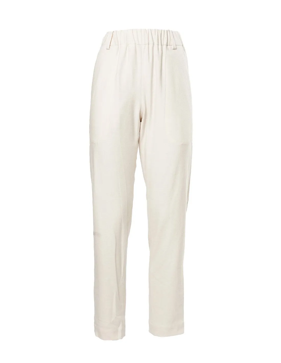 Pantalone donna Alysi 153129 gesso