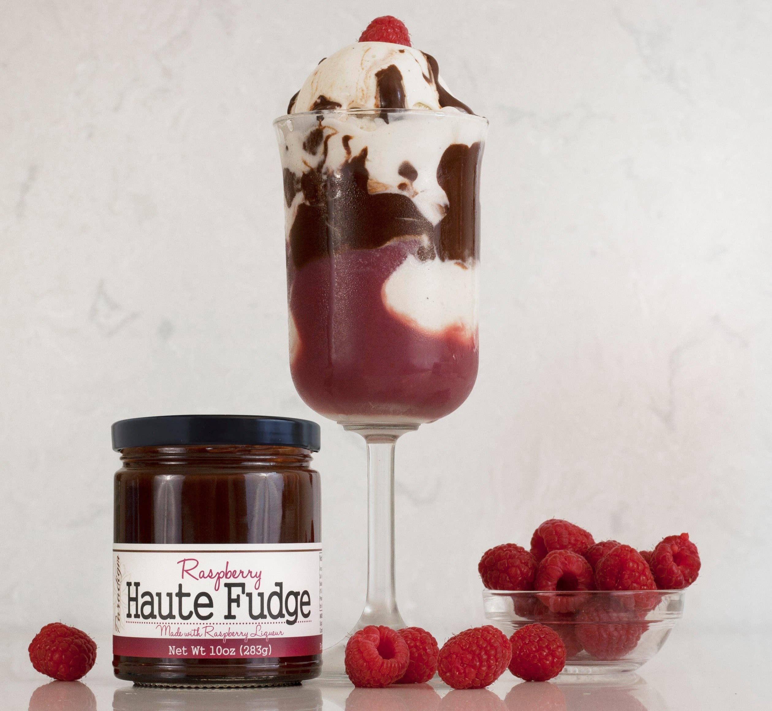 Raspberry Haute Fudge Made in USA