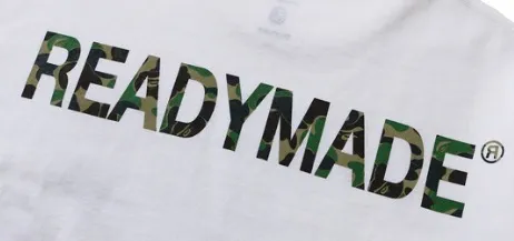 READYMADE  |Street Style Collaboration Cotton T-Shirts