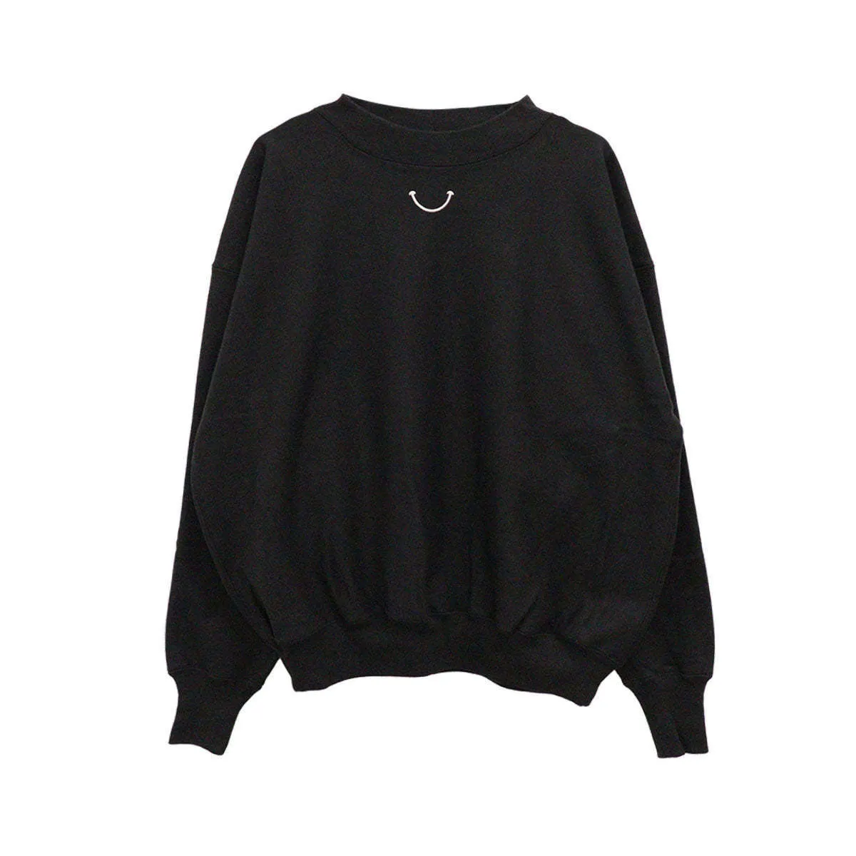 READYMADE  |Unisex Street Style U-Neck Long Sleeves Cotton Logo