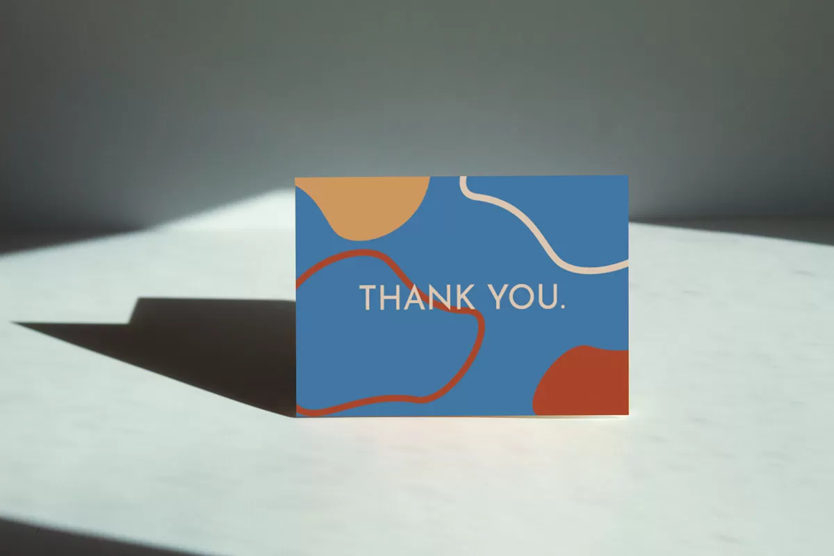 Retro Thank You Card Set