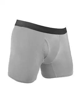 Sale: Gray HYPRTECH BAMBOO Brief With Fly Made in USA 451BCNG