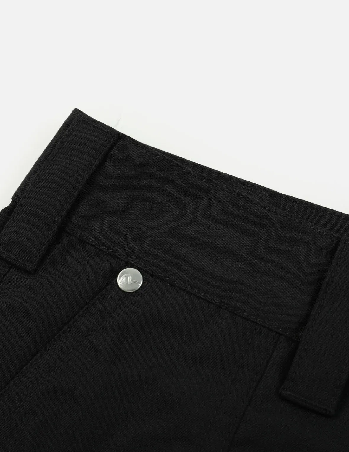 Seagull and Logo Print Cargo Pants