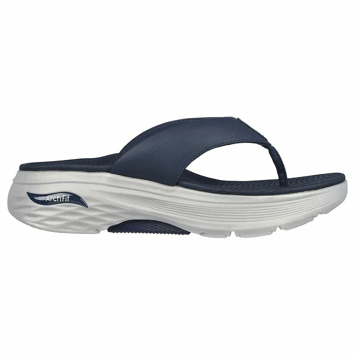 Skechers Men Navy-Blue Casual Slippers